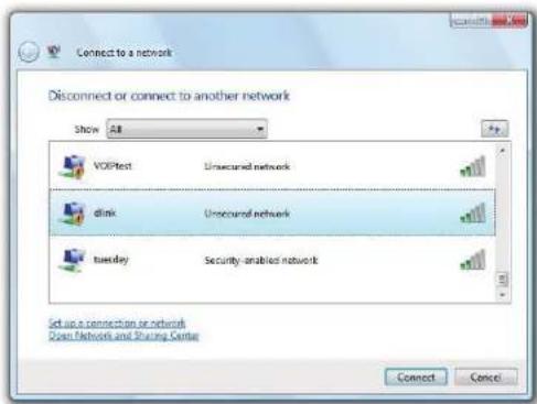 D-LINK DWA-566 - Connect to a Wireless Network Using Windows Vista® - 2