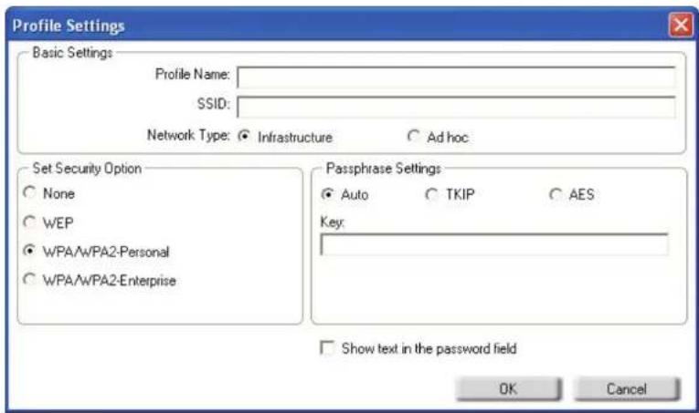 D-LINK DWA-566 - Add Profile - 1