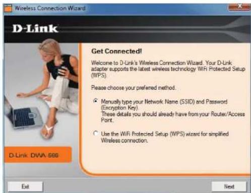 D-LINK DWA-566 - Manual Connect - 1