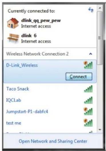 D-LINK DWA-566 - Connect to a Wireless Network Using Windows® 7 - 2