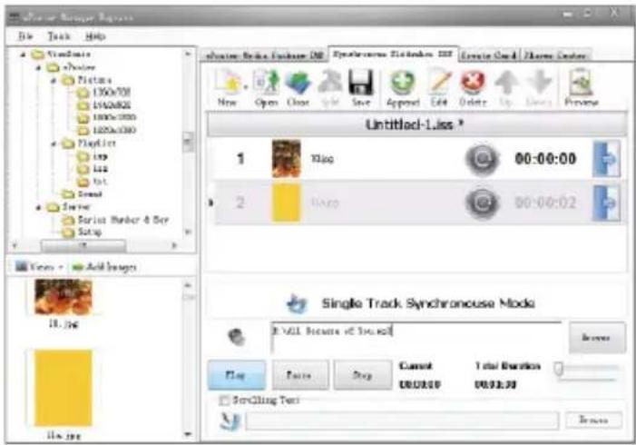 Video Player Reports File Track Help VCDMA VCDMA Pictures 130x708 1542602 1800x300 1820x300 Playlist Lisp Liss Lift Sound Serial Number & Copy Setup Untitled-1.jpg * 1 00:00:00 2 00:00:02 Single Track Synchronous Mode E:\ALL Because of Disc.mp3 Browse Flag Paste Drop Current 00:00:00 Total Duration 00:00:00 Scrolling Text Browse