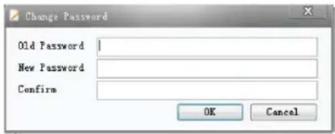 Change Password Old Password | New Password Confirm OK Cancel