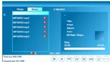 Phase: Music MP30001.mp3 MP30002.mp3 MP30003.mp3 MP30004.mp3 MP30005.mp3 Q MUSIC Title: Artic: Album: Water: Bit Pulse: GHzps Stop (0/0A) 99.08 Total size: 996.2 MB Unpaid size: 787.4 MB