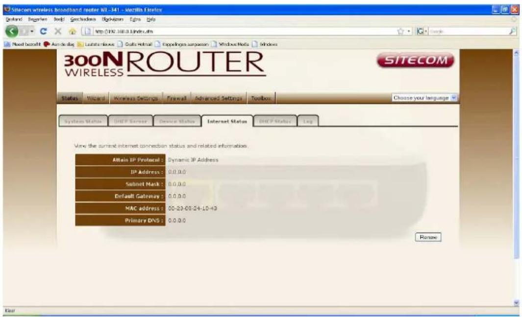 SITECOM WL-342 - Internet Status - 1