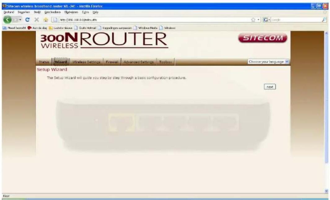 SITECOM WL-342 - Configuration Wizard - 1