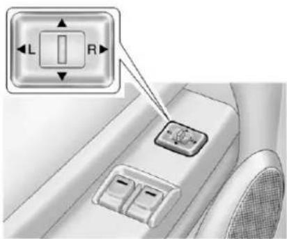 CHEVROLET Colorado (2012) - MirrorAdjustment ExteriorMirrors - 1