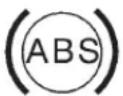 CHEVROLET Colorado (2012) - AntilockBrakeSystem (ABS)WarningLight - 1