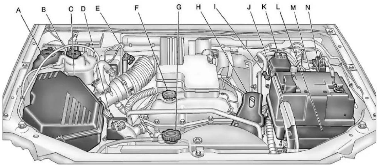 CHEVROLET Colorado (2012) - Hood - 2