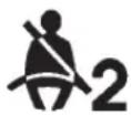 CHEVROLET Colorado (2012) - PassengerSafetyBelt ReminderLight - 1