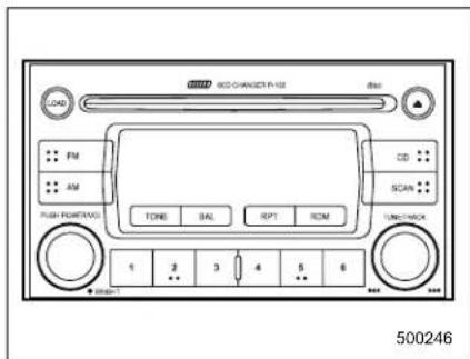 SAAB 9-2X (2006) - Audio Systems - 2