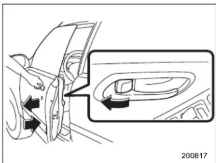 SAAB 9-2X (2006) - ▼Arming the system - 2
