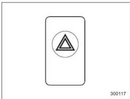 SAAB 9-2X (2006) - Hazard warning flasher - 1