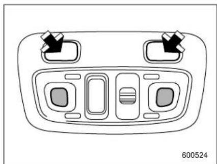 SAAB 9-2X (2006) - Interior light - 3