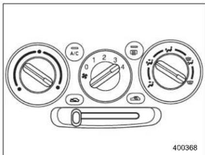 SAAB 9-2X (2006) - ▼Defrosting or defogging - 1