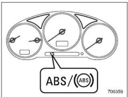 SAAB 9-2X (2006) - ■ABS system self-check - 1