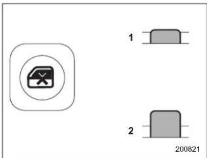 SAAB 9-2X (2006) - ∇Locking the passengers' windows - 1