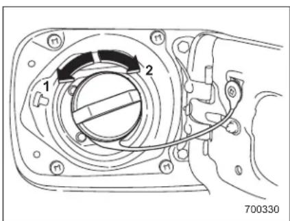 SAAB 9-2X (2006) - 7-4 Starting and operating - 1