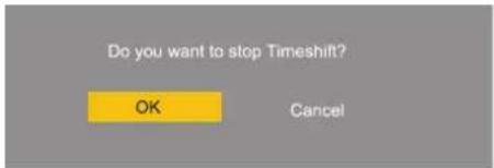 Do you want to stop Timeshift? OK Cancel