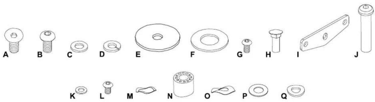 Schwinn A45 - PARTS - 2