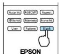EPSON EH-TW8100W - Hiding the Image Temporarily - 2