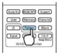 EPSON EH-TW8100W - Displaying the Test Pattern - 1