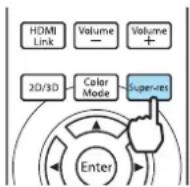 EPSON EH-TW8100W - Super-resolution - 2