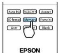 EPSON EH-TW8100W - Saving a Memory - 4