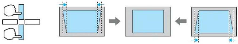 EPSON EH-TW8100W - When the top or bottom is too wide - 1
