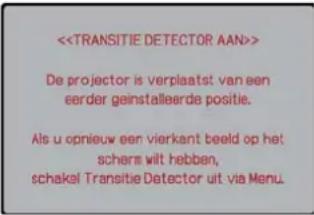 HITACHI CP-A100W - OPTIE Menu (vervolg) - 2