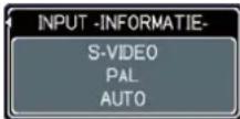 HITACHI CP-A100W - OPTIE Menu (vervolg) - 8