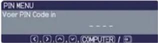 HITACHI CP-A100W - OPTIE Menu (vervolg) - 16