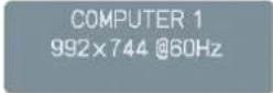 HITACHI CP-A100W - INPUT Menu (vervolg) - 4