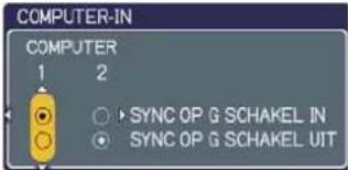 HITACHI CP-A100W - INPUT Menu - 4