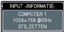 HITACHI CP-A100W - OPTIE Menu (vervolg) - 7