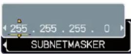 HITACHI CP-A100W - NETWERK Menu - 3