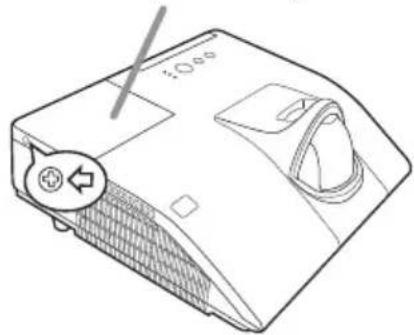 HITACHI CP-D27WNEF - De lamp vervangen - 1