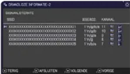 HITACHI CP-D27WNEF - NETWERK menu - 4