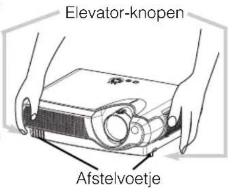 Elevator-knopen Afstelvoetje