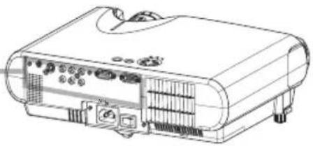 HITACHI CP-S210W - Apparatuur aansluiten - 1
