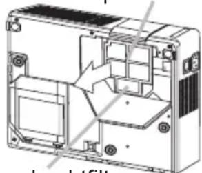HITACHI CP-X345WF - Luchtfilter - 2