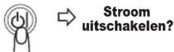 Stroom uitschakelen?