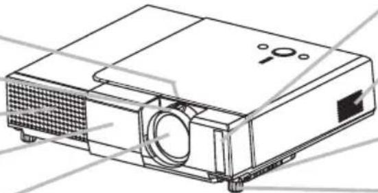 HITACHI CP-X345WF - Projector - 1