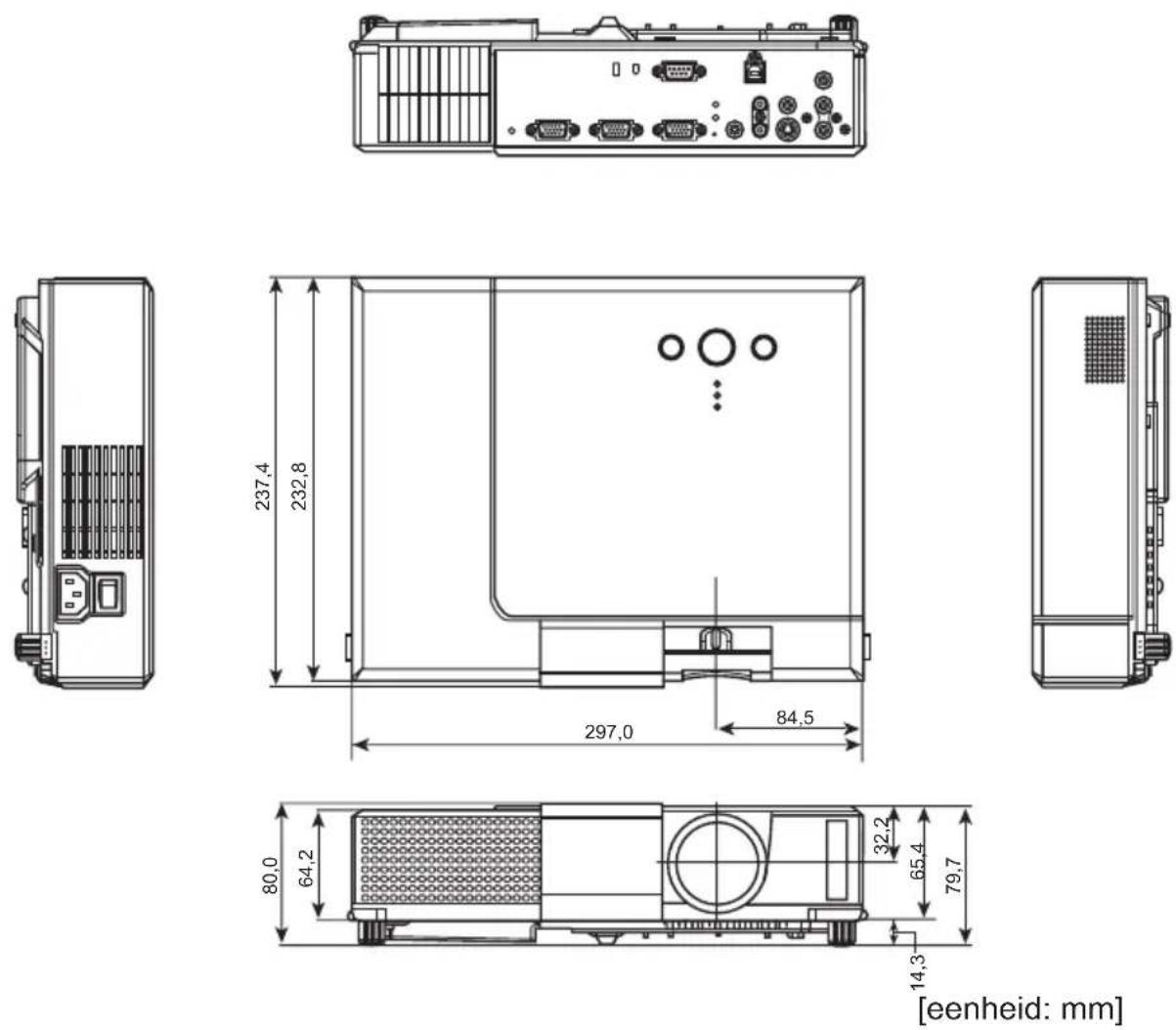 HITACHI CP-X345WF - Technische gegevens (vervolg) - 1