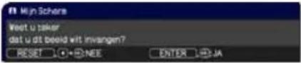 HITACHI CP-X4021NGF - SCHERM menu - 2