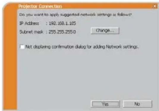 HITACHI CP-X4021NGF - De netwerkinstellingen handmatig configureren (vervolg) - 1