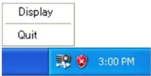 Display Quit 3:00 PM