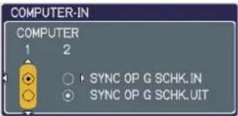 HITACHI ED-X31EP - INPUT Menu - 4
