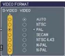 HITACHI ED-X31EP - INPUT Menu - 2