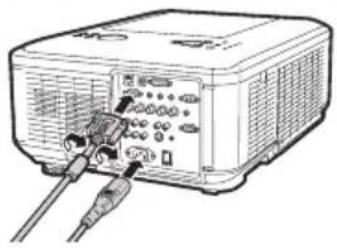 SHARP XG-PH80WN - Setup and Projection - 3