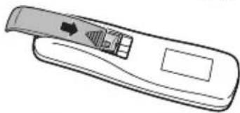 SHARP XG-PH80WN - Inserting the Batteries - 3